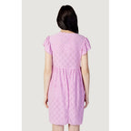 Jacqueline De Yong Multicolor Polyethylene Short Dress