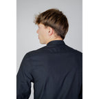 Antony Morato Blue Cotton Dress Shirt