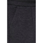 ICHI Gray Polyester Casual Pants