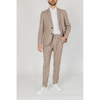 Antony Morato Beige Polyester Blazer