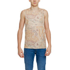 Alviero Martini Prima Classe Beige Polyester Tank Tops