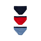 Emporio Armani Underwear Blue Cotton Briefs