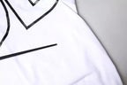 Dolce & Gabbana White Logo Print Crew Neck T-shirt