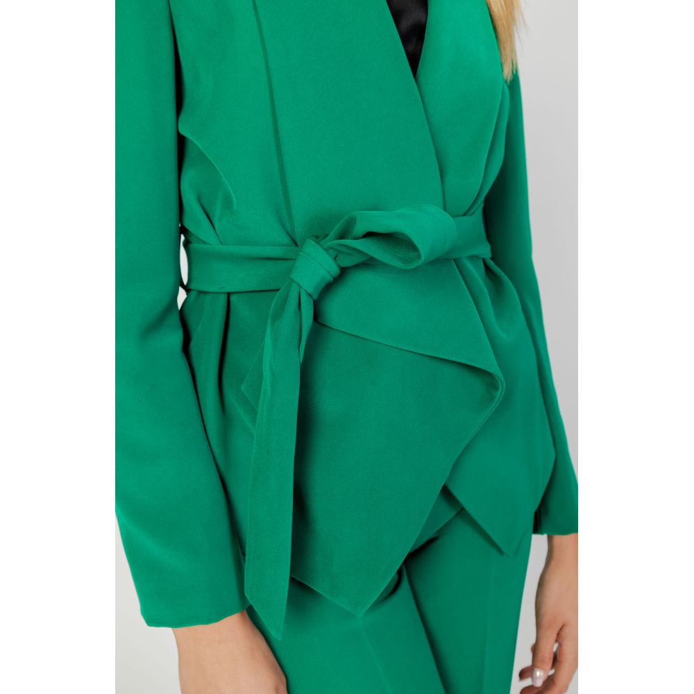 Sandro Ferrone Bicolor Polyester Blazer