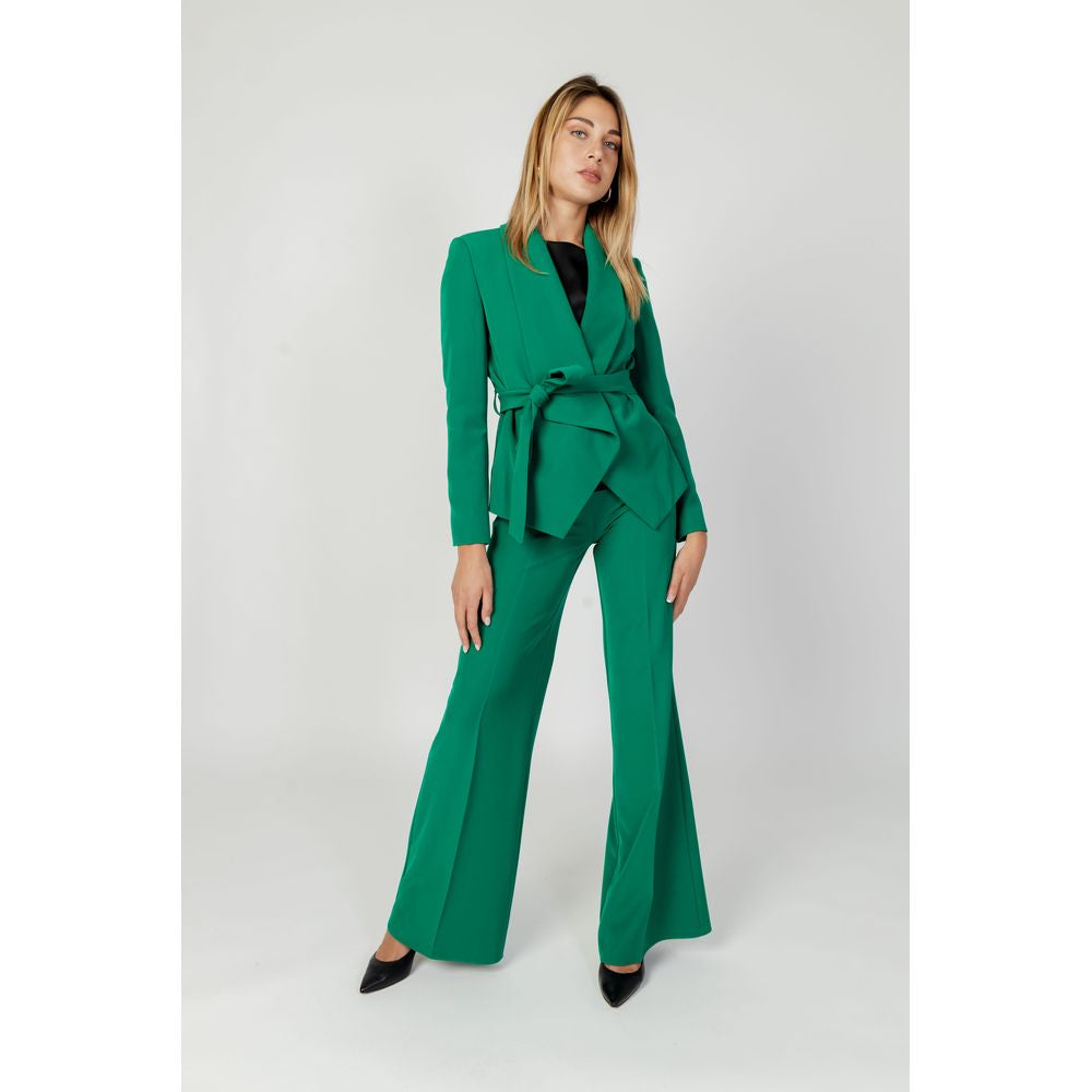 Sandro Ferrone Bicolor Polyester Blazer