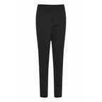 ICHI Black Recycled Polyester Dress Pants