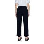 Street One Black Viscose Casual Pants
