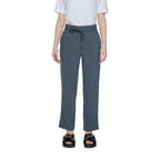 Street One Green Viscose Casual Pants