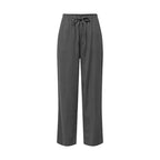 Jacqueline De Yong Gray Viscose Casual Pants