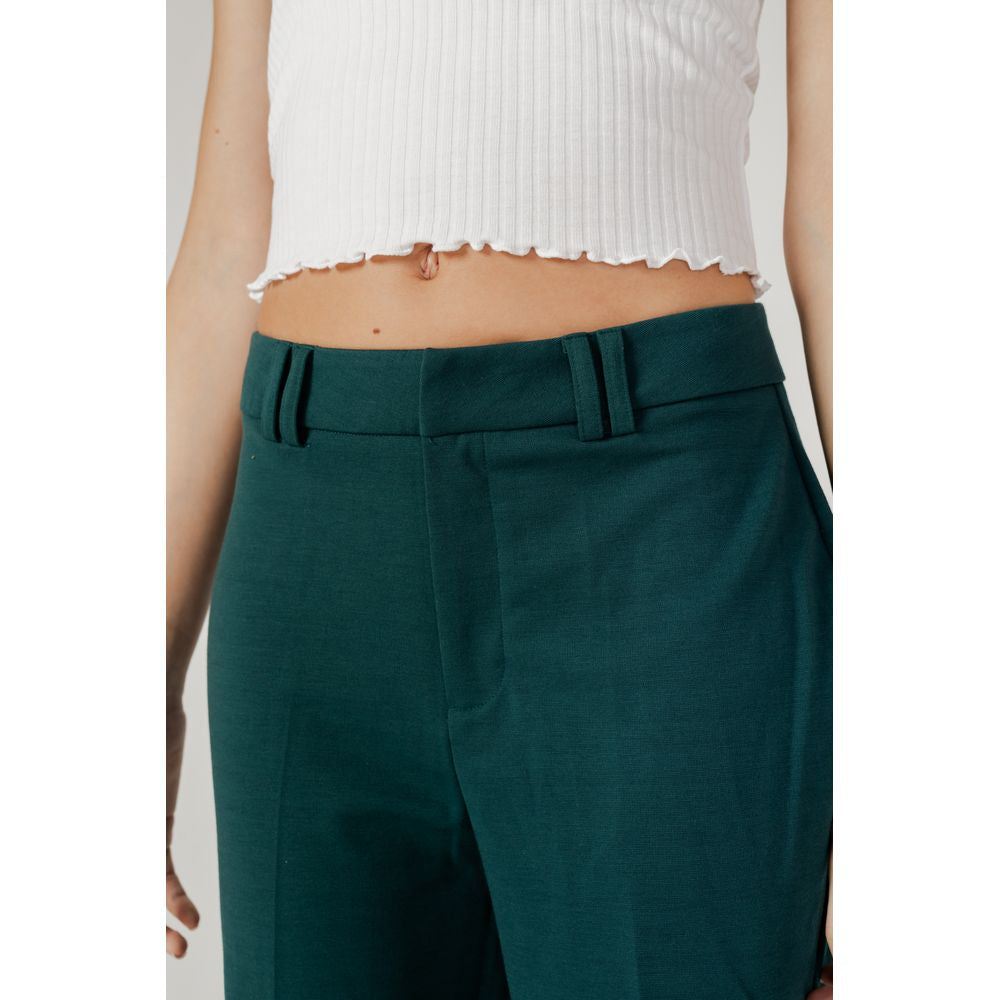 Only Bicolor Polyester Casual Pants