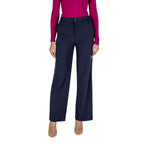 Street One Blue Viscose Casual Pants