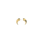 Marine Serre Gold Brass Earrings