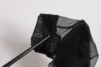 Dolce & Gabbana Black Nylon Mesh Sock Style Boots Shoes