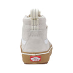 Vans Beige Leather High Top Sneakers