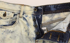 Dolce & Gabbana Blue D&G Cotton Washed Jeans Denim Shorts