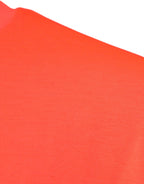 Dolce & Gabbana Orange Logo Polyester Crew Neck T-shirt