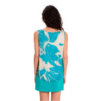 Rinascimento Turquoise Polyester Blouse