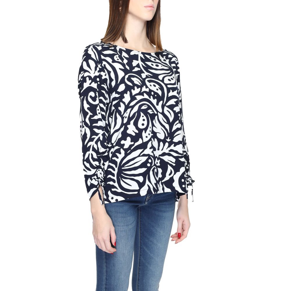 Street One Blue Viscose Blouse