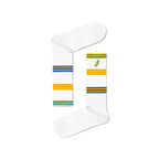 Happy Socks White Cotton Socks