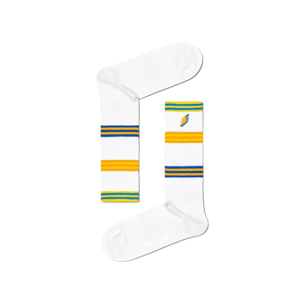 Happy Socks White Cotton Socks
