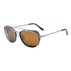 Vuarnet Brown Stainless Steel Glasses (Frames)