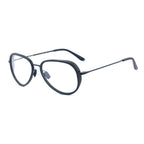 Vuarnet Black Stainless Steel Glasses (Frames)