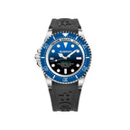 Bobroff Black Rubber Sport Watch