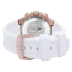 Bobroff White Rubber Bracelet Watch