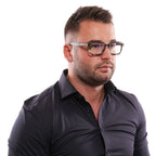 Yohji Yamamoto Gray Plastic Glasses (Frames)