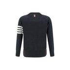Thom Browne Gray Wool Oves Aries Cardigan