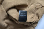 Balenciaga Brown Cotton Symbolic Molleton Bouclette Hooded Sweater