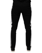Dolce & Gabbana Black Crown White Lining Skinny Denim Jeans
