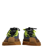 Dolce & Gabbana Multicolor Nylon Low Top NS1 Sneakers Shoes