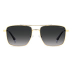 Polaroid Gold Metal Sunglasses