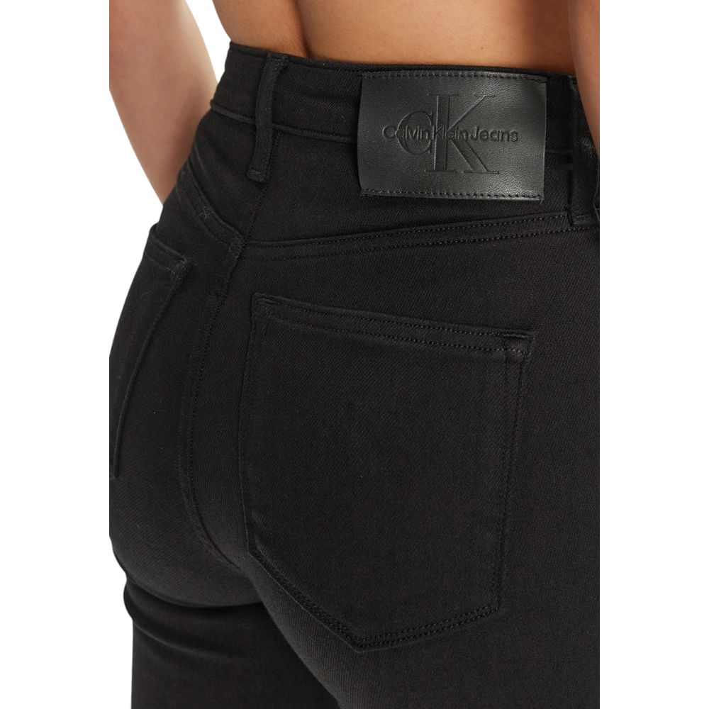 Calvin Klein Jeans Black Cotton Skinny Jeans