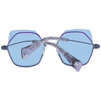 Yohji Yamamoto Gray Metal & Plastic Sunglasses