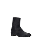 Maison Margiela Black Camel Leather Bactrianus Ankle Boots