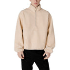 Calvin Klein Jeans Cream Recycled Polyester Shell Jacket