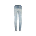 Jacob Cohen Blue Cotton Straight-Leg Jeans