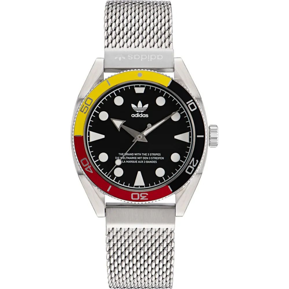 Adidas Gray Stainless Steel Sport Watch