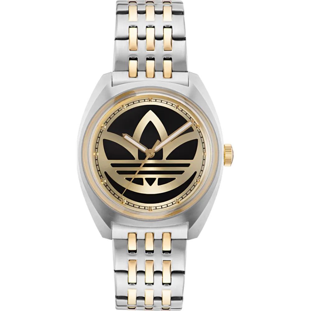 Adidas Gray Stainless Steel Dress Watch