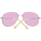 Hally&Son Gold Metal Sunglasses