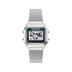 Guess Gray Stainless Steel Digital Watch