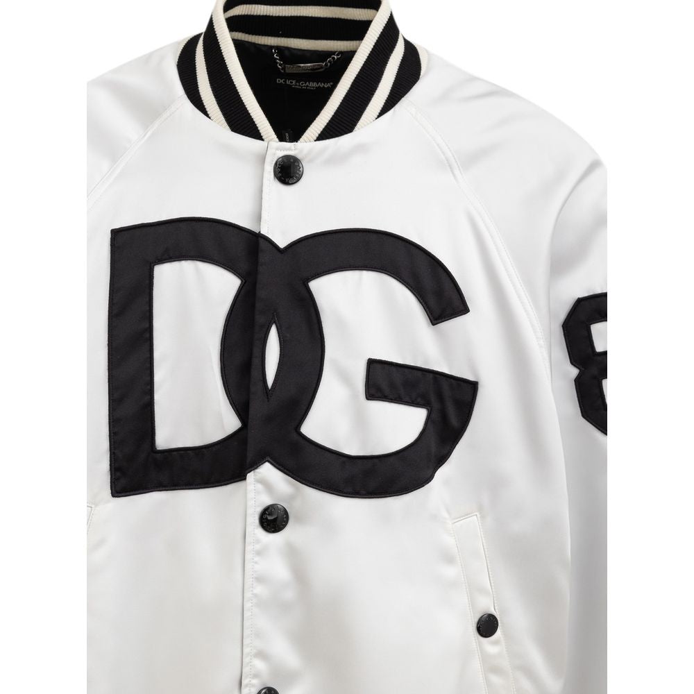 Dolce & Gabbana Beige Polyester Jackets & Coat