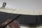 Dolce & Gabbana Multicolor Printed Cashmere Foulard Scarf