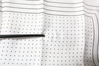 Dolce & Gabbana White Polka Dots Square Handkerchief Scarf