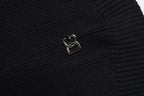 Dolce & Gabbana Black Wool Whole Head Wrap Balaclava Hat