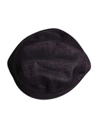 Dolce & Gabbana Black Wide Brim Nylon Bucket Hat