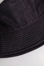 Dolce & Gabbana Black Wide Brim Nylon Bucket Hat