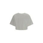 PINKO White Cotton T-Shirt
